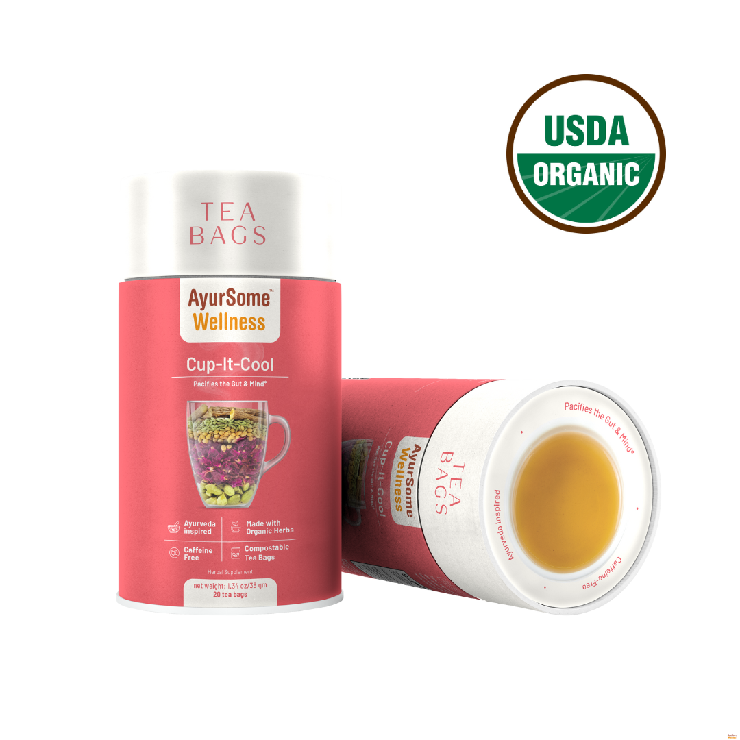 Cup-It-Cool Tea | Organic Rose & Licorice Herbs Tea Blend