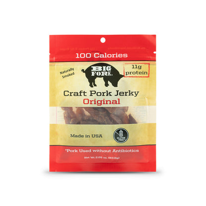 Craft Pork Jerky - 1 Case (8 X 2.25 oz. packs)