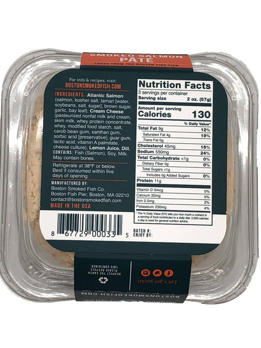 Smoked Salmon Pâté Food Service Pack - 4 x 1.5 LB