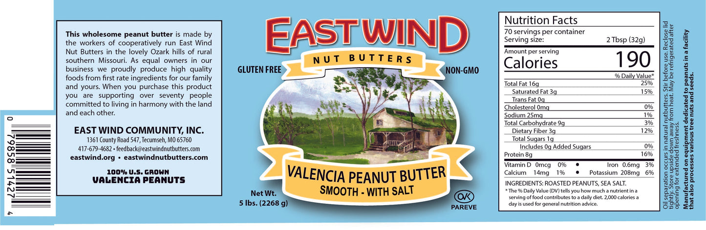 Valencia Peanut Butter- 2 Ingredients or less