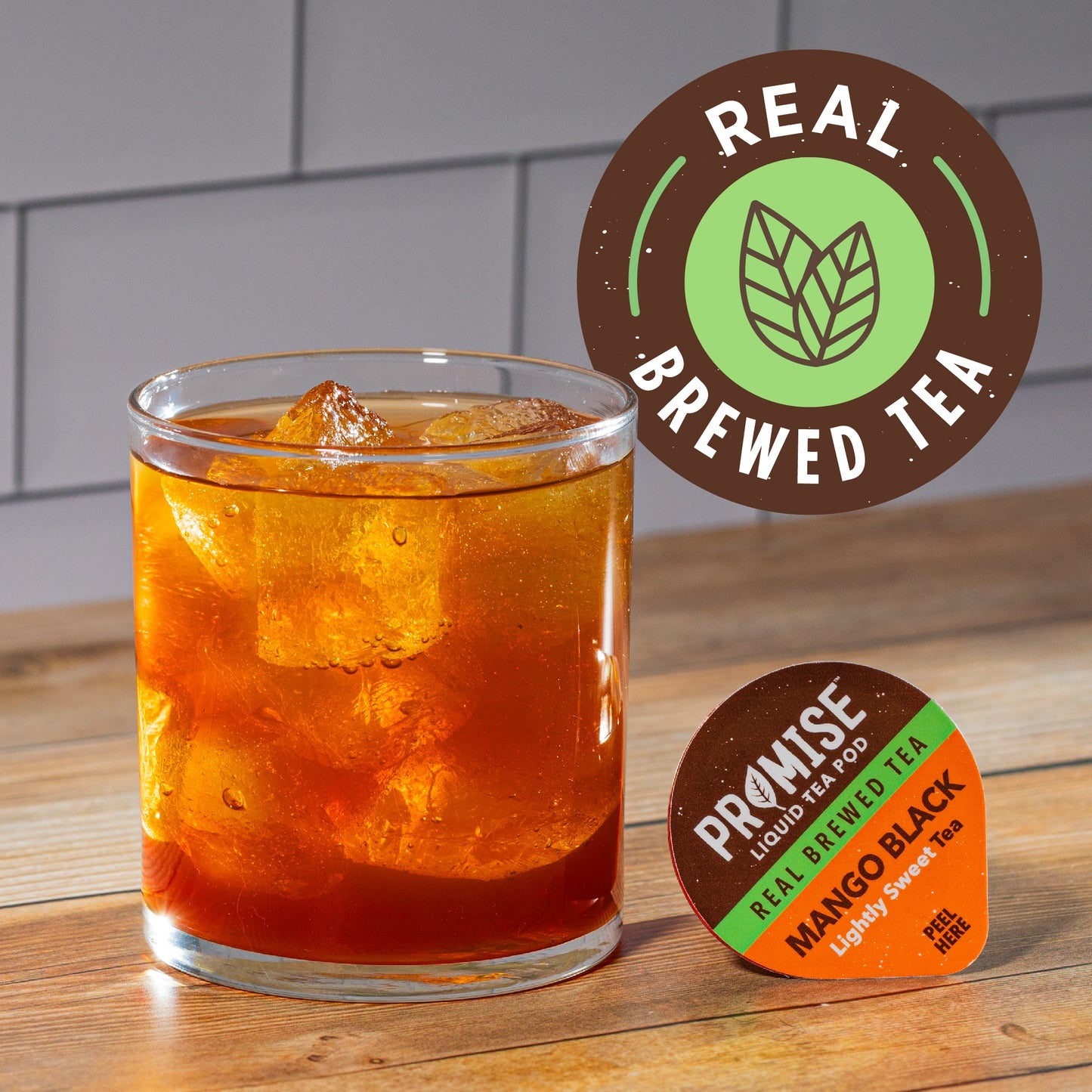 Promise Real Brewed Tea - Lightly Sweet - Mango Black