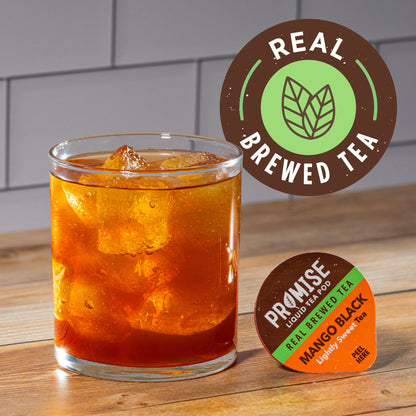 Promise Real Brewed Tea - Lightly Sweet - Mango Black