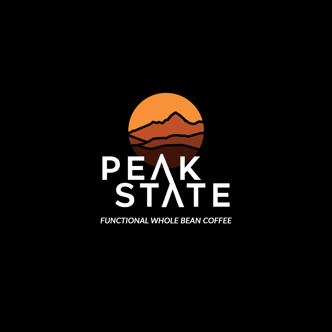 Peak State Coffee BRAIN SUSTAIN Light Roast - Three Pack (3 x 12 oz Bags)