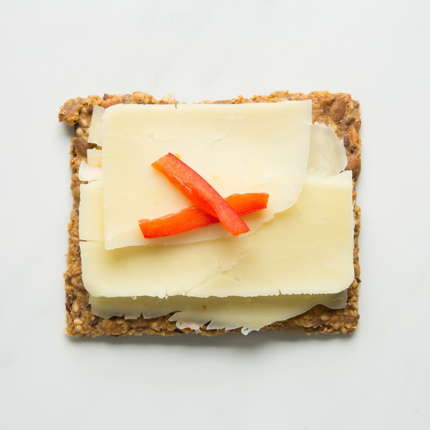 Norwegian Baked Sea Salt Flakes Knekkebrød Organic Crackers Bags - 12 Bags x 6oz case