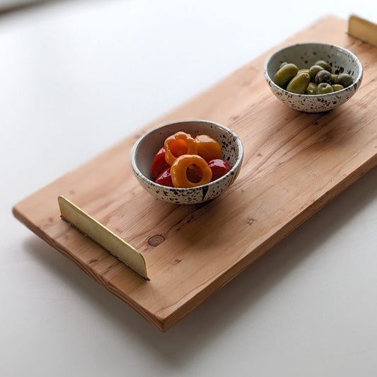 Formr Brass handle tray