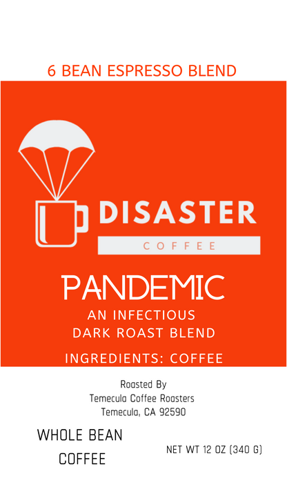 Pandemic 6 Bean Espresso Blend - Survival Coffee COL