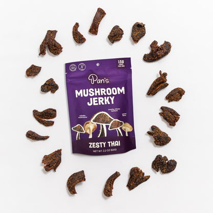 Zesty Thai Mushroom Jerky