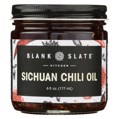 Blank Slate Sichuan Chili Oil Jar - 12 jars x 6oz case