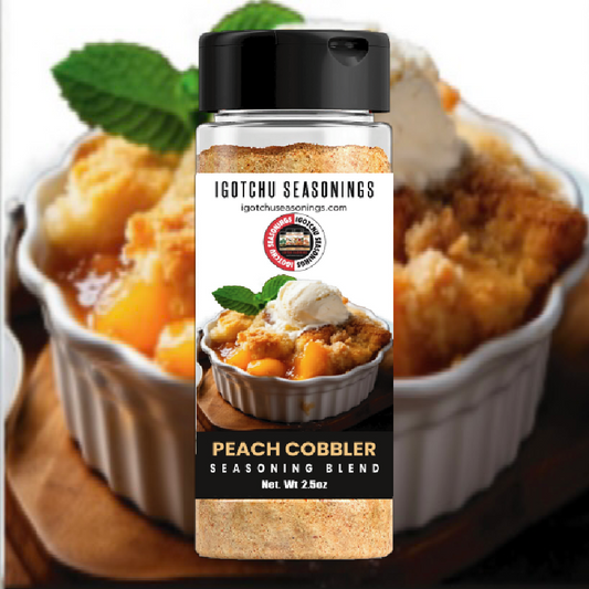 Igotchu Peach Cobbler Seasoning