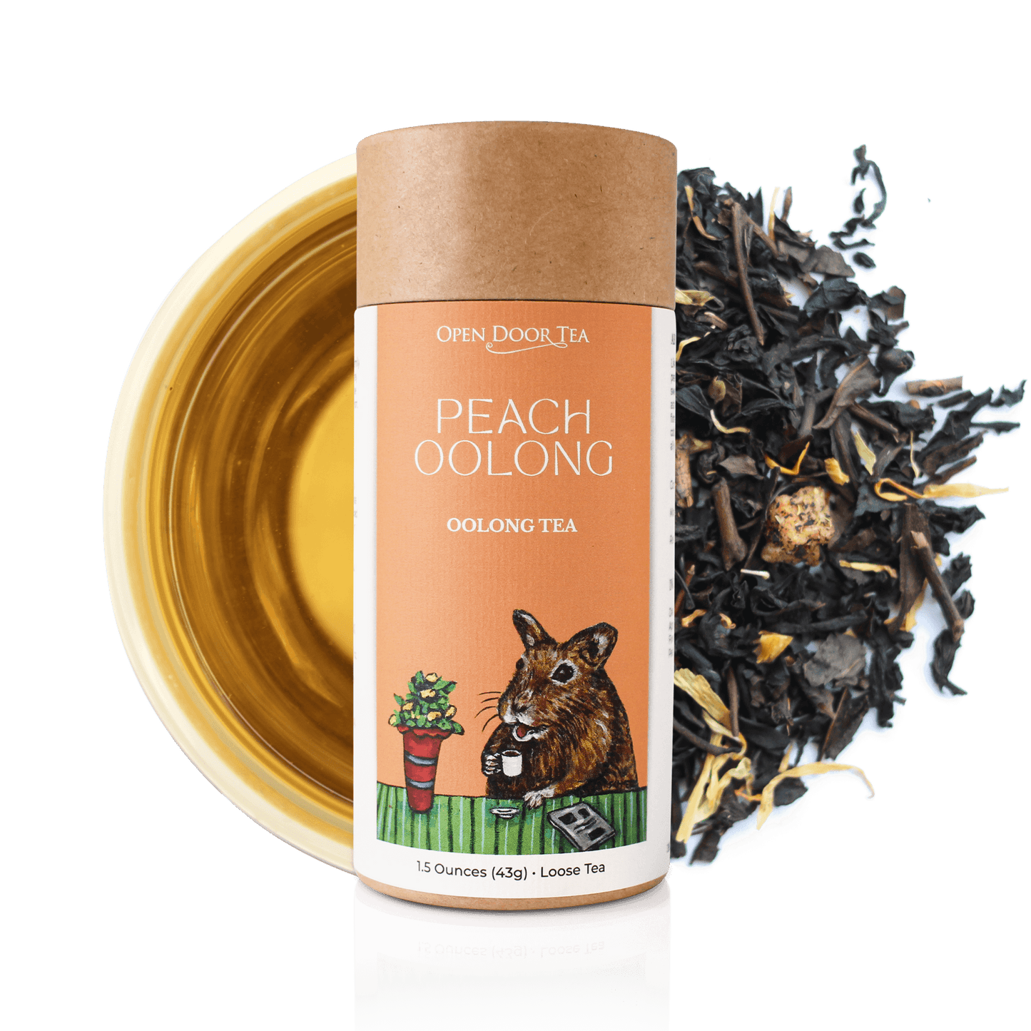Open Door Tea Peach Oolong