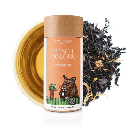 Open Door Tea Peach Oolong