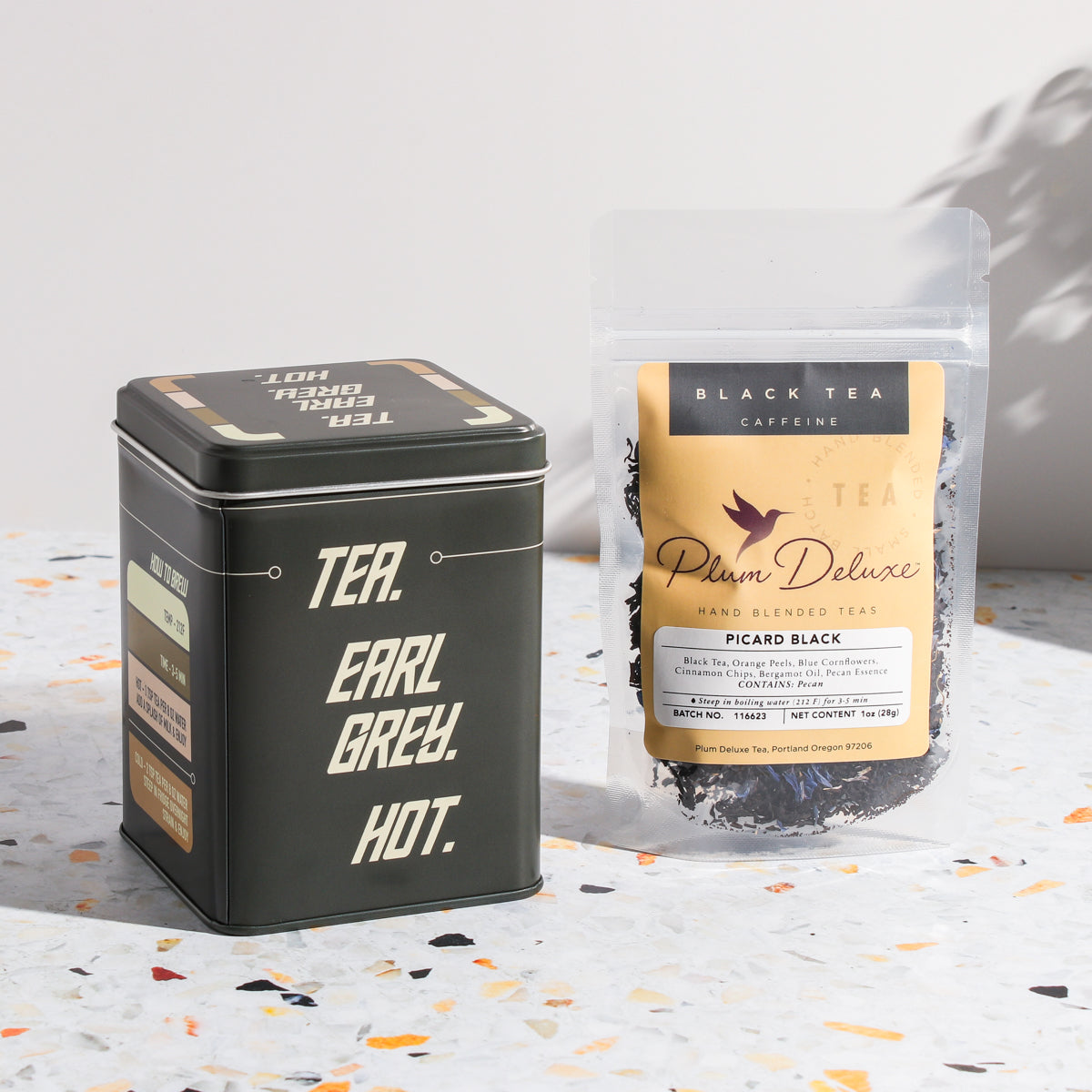 Plum Deluxe Tea Picard Black Tea Blend (Pecan Earl Grey)