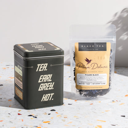 Plum Deluxe Tea Picard Black Tea Blend (Pecan Earl Grey)