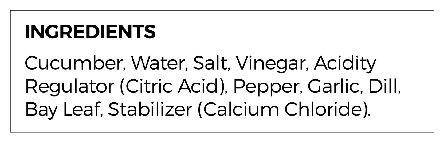 Yakamoz Cucumber Pickle 720G