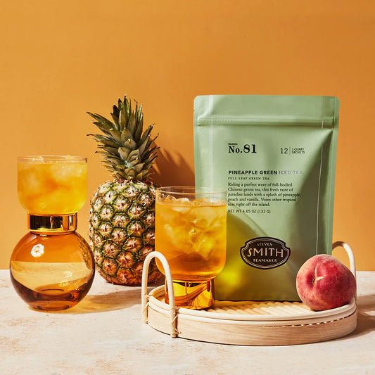 SMITH TEAMAKER - PINEAPPLE GREEN ICED TEA NO. 81 (10 1QT SACHETS)