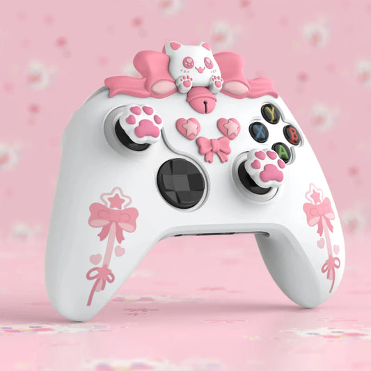PlayVital Kawaii Cat Xbox Controller Cover