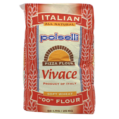 Polselli, Vivace Type 00 Pizza Flour, 55 lb  (25 kg)