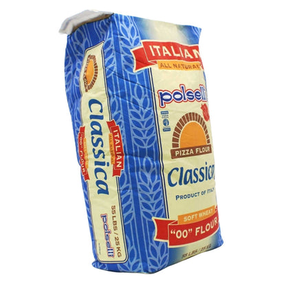 Polselli, Classica Tipo 00 Pizza Flour, Neapolitan, 55 lb  (25 kg)