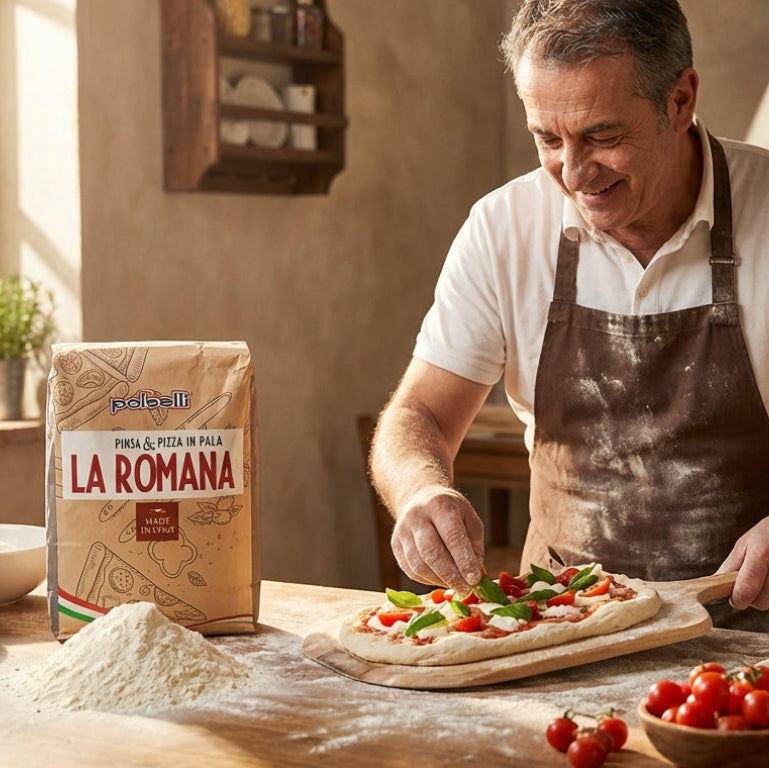 Polselli, La Romana Pinsa & Pizza in Pala Flour, Tipo 0 Flour, 11 lb (5 kg)