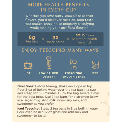 Prebiotic SuperBoost Herbal Tea Sampler Box