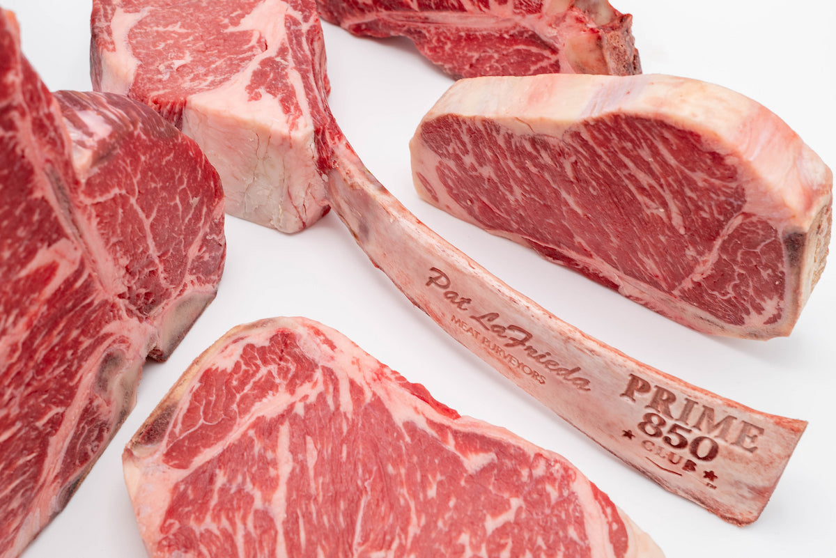 Prime 850 Club Beef Porterhouse Steak, Dry-Aged