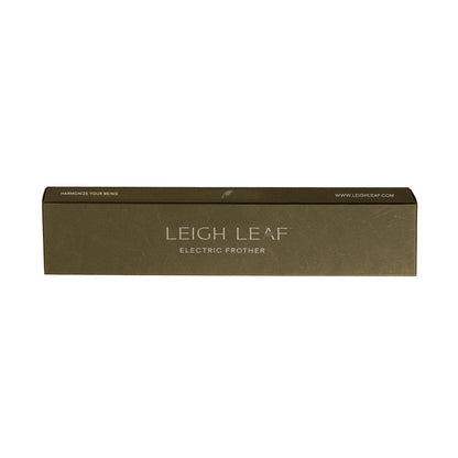 Leigh Leaf Electric Matcha Whisk - High-Quality Stainless Steel Frother for Matcha, Coffee & More
