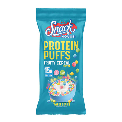 Fruity Cereal Protein Puffs Single Serving - 8-Pack Box
