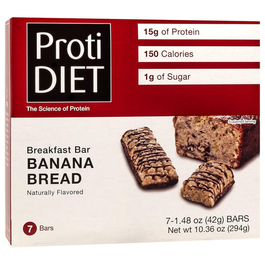 Banana Bread Bar - ProtiDiet