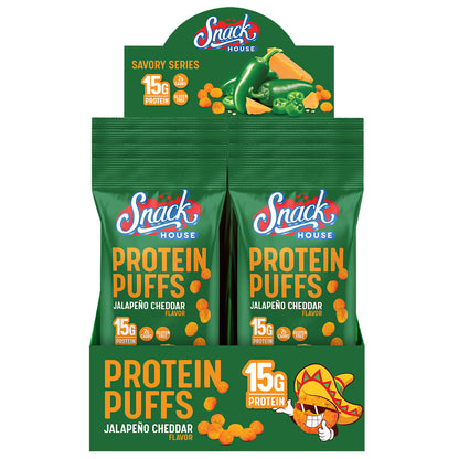 Jalapeño Cheddar Puffs Single Serving - 8-Pack Box