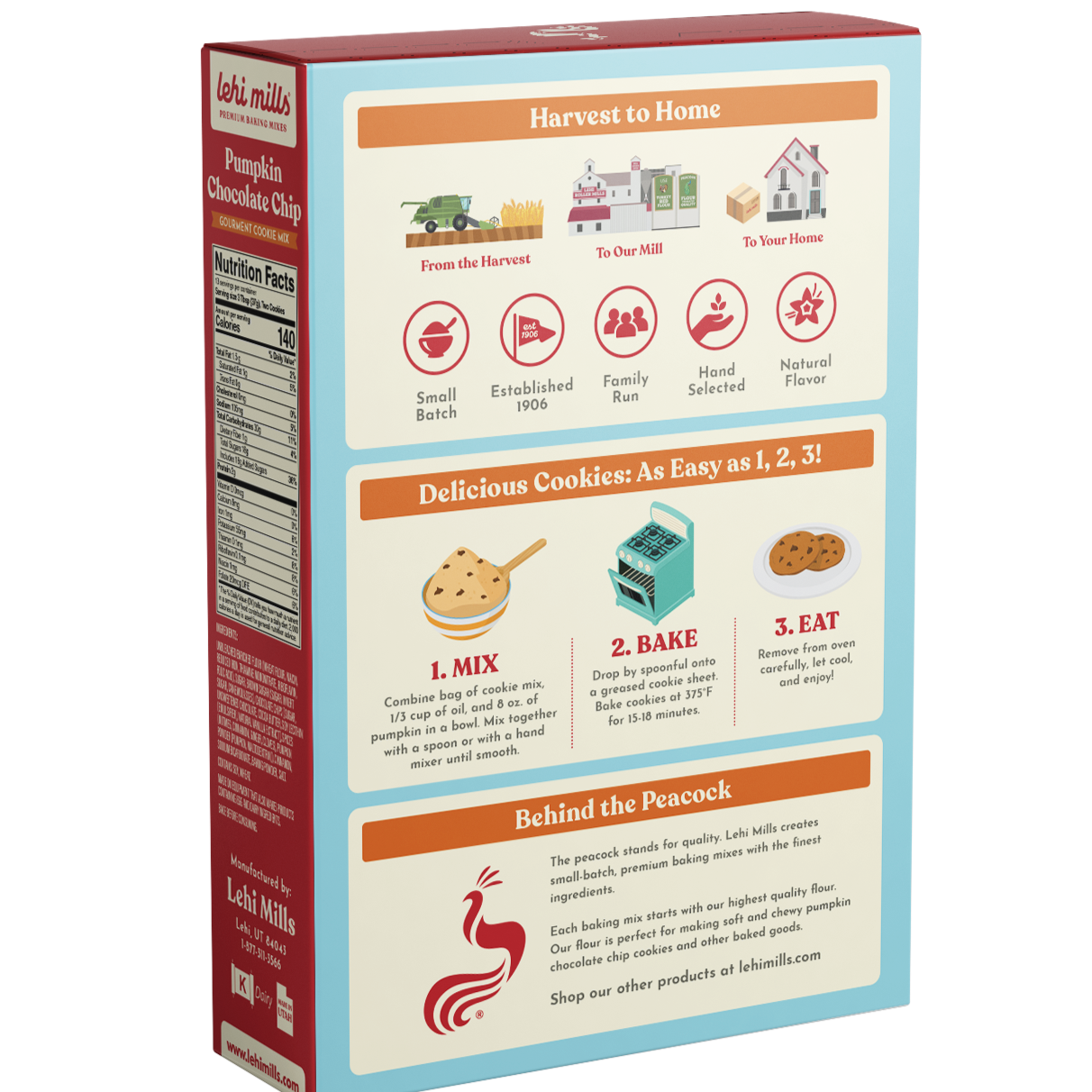 Pumpkin Chocolate Chip Cookie