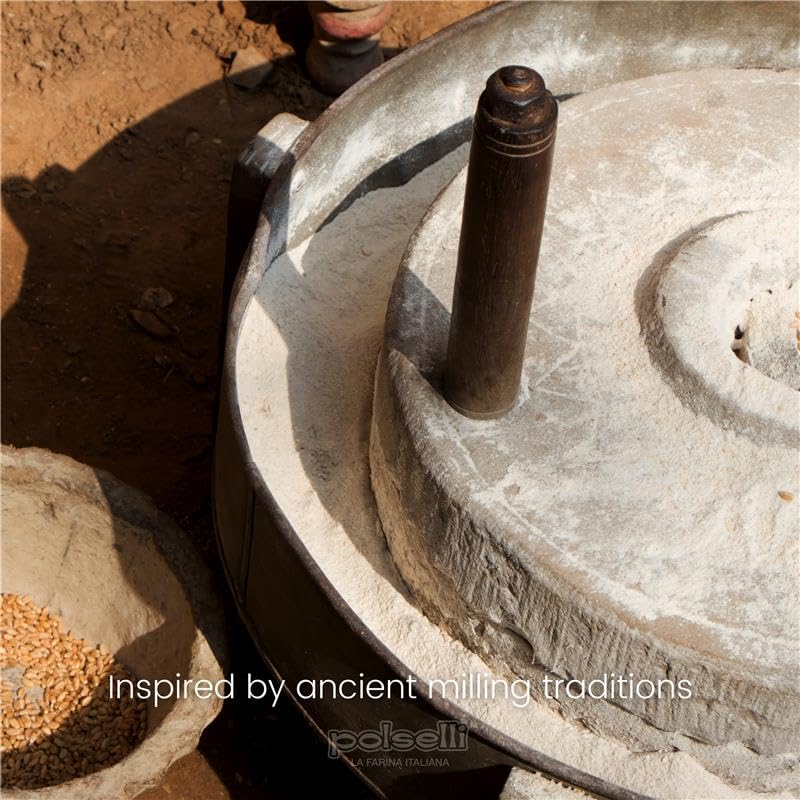 Polselli PuroGrano, Soft Wheat Flour Type 1 – 5kg (11 lb)