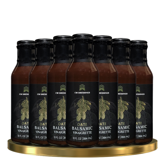 Date Balsamic Vinaigrette Marinade & Dressing, Bulk Size (Case of 12) by CW Dressings™
