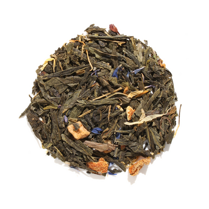 Plum Deluxe Tea Queen's Blend Green Tea (Lemon Crème Earl Grey)