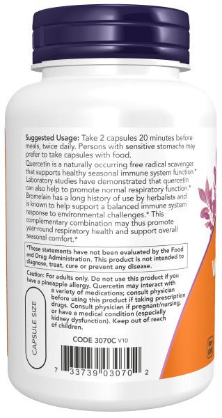 Quercetin With Bromelain