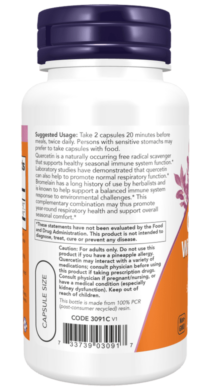 Quercetin With Bromelain