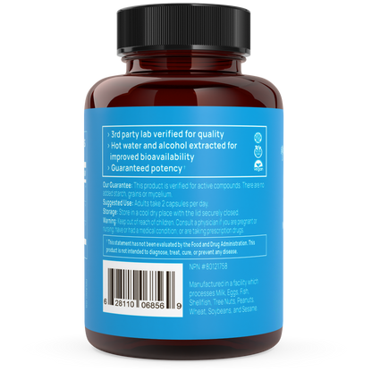 RealRest - Reishi, Valerian and Lemon Balm by Real Mushrooms