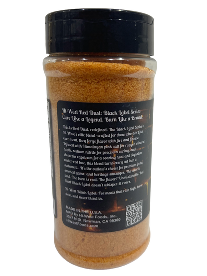 Red Dust Black Label Curing Salt
