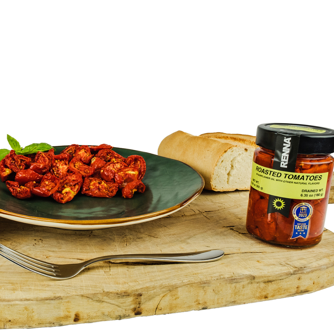 SALE! Renna, Fire Grill Roasted Tomatoes In preserved in oil, 10.58oz