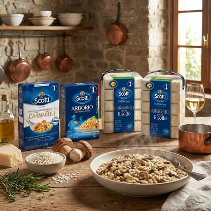 Riso Scotti, Carnaroli Rice Box, 2.2 lb (1 kg)