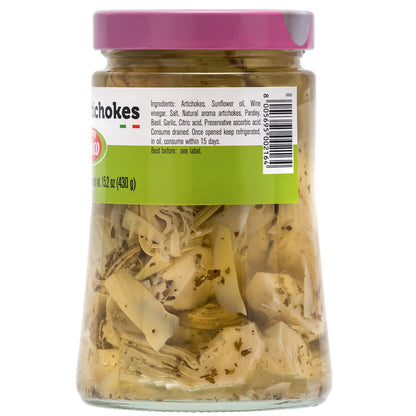 Fratelli D'Amico, Rustic Artichokes Sliced in oil, 24.7oz (700g)