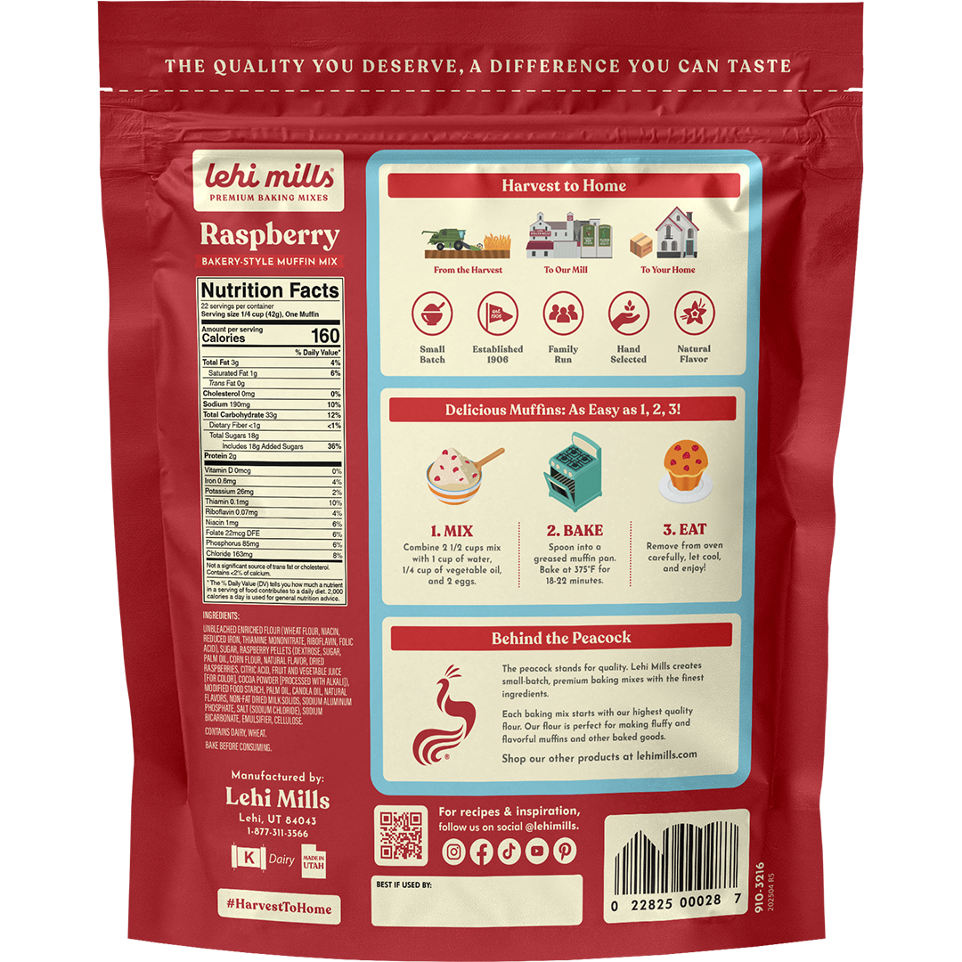 Raspberry Muffin Mix