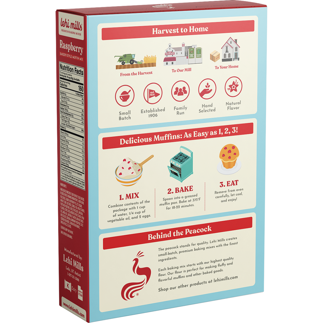 Raspberry Muffin Mix