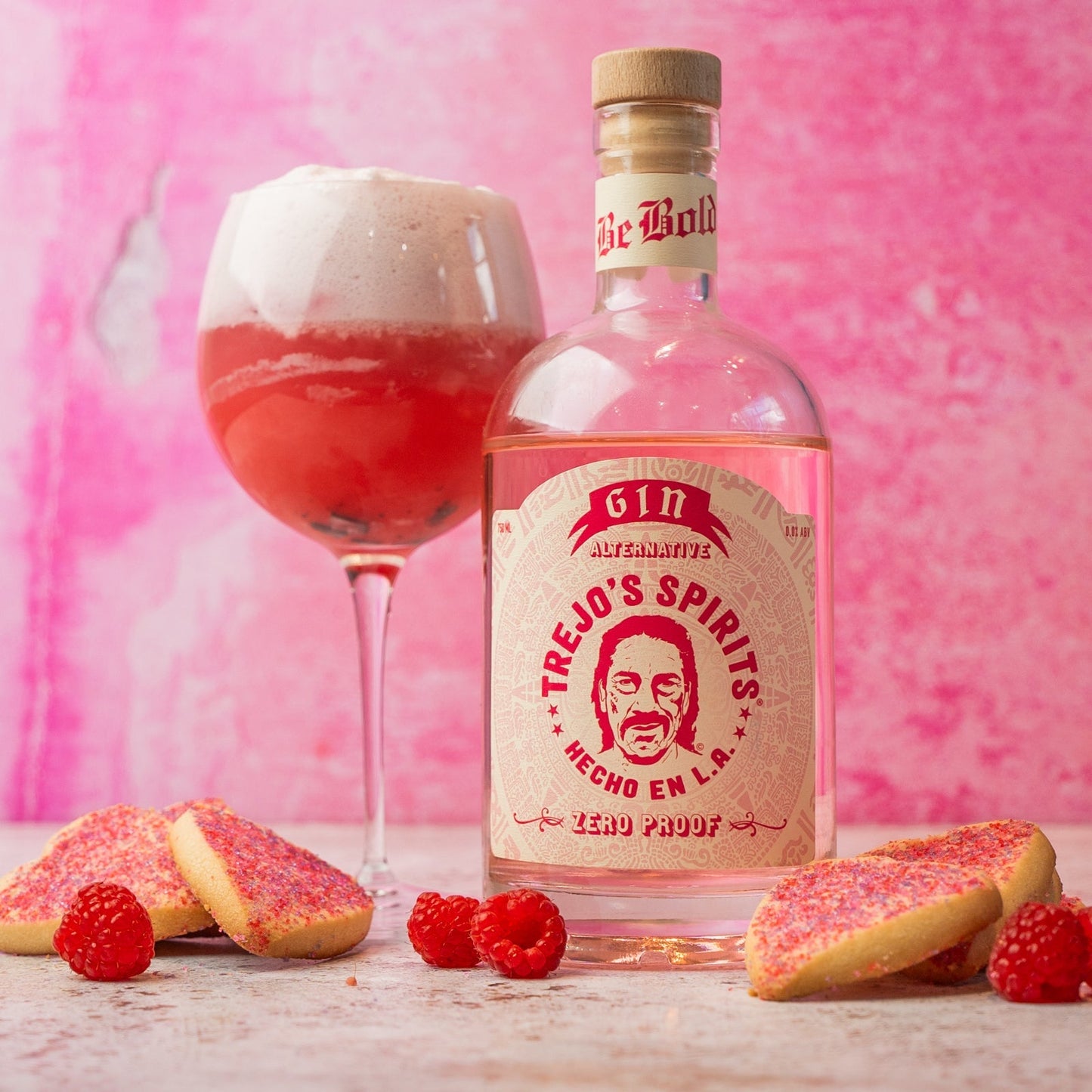 Trejo's Spirits Pink Gin Alternative by Trejo's Spirits