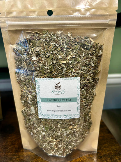 Raspberry Leaf, Organic - 1oz