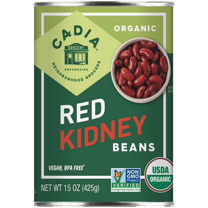 Kidney Beans, Red, Organic, Cadia