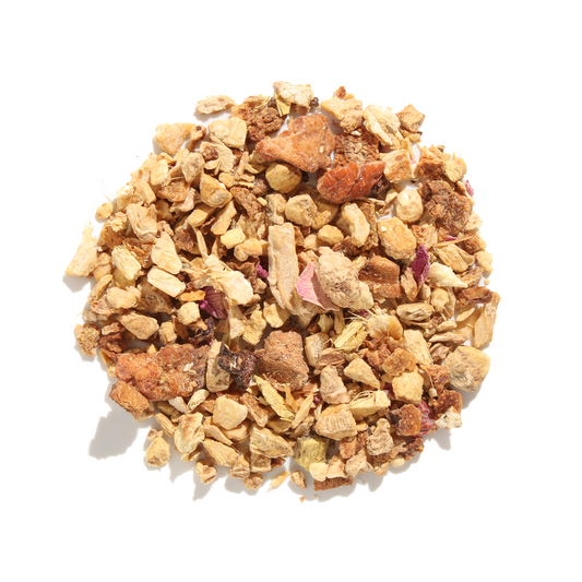 Plum Deluxe Tea Rejuvenation Blend Herbal Tea (Ginger - Lemon)