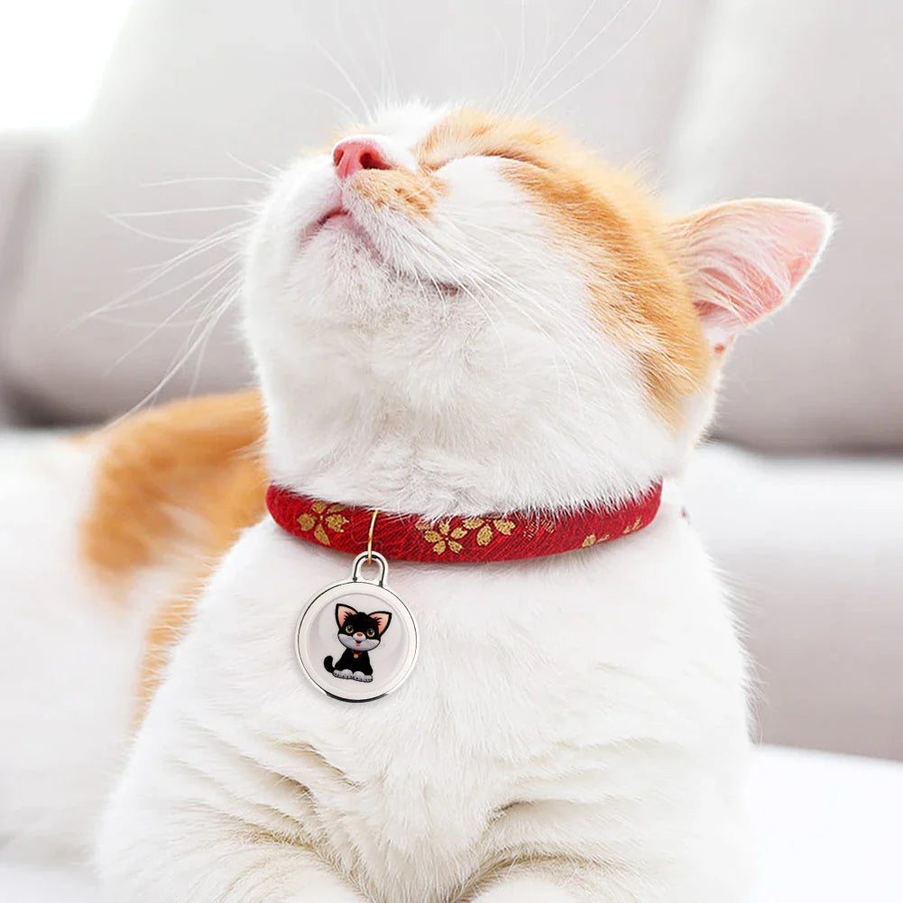 Pet Anti-Lost GPS Tracker Bluetooth-compatible Smart Activity Tracker Waterproof for Dogs Cats Kids Pets Keychain Wallet Luggage
