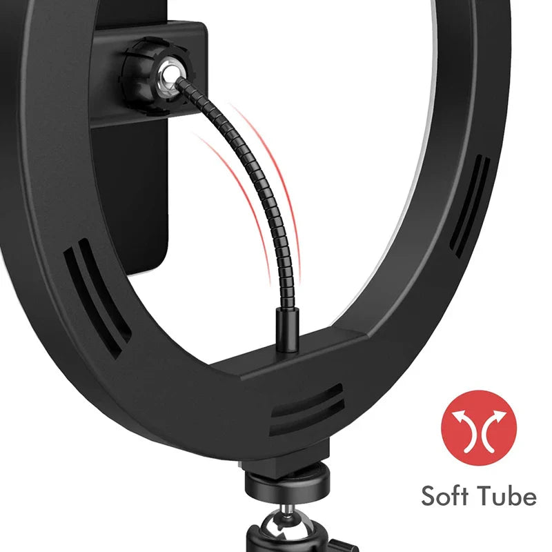 26cm LED Selfie Ring Lamp Photographic Selfie Ring Lighting
