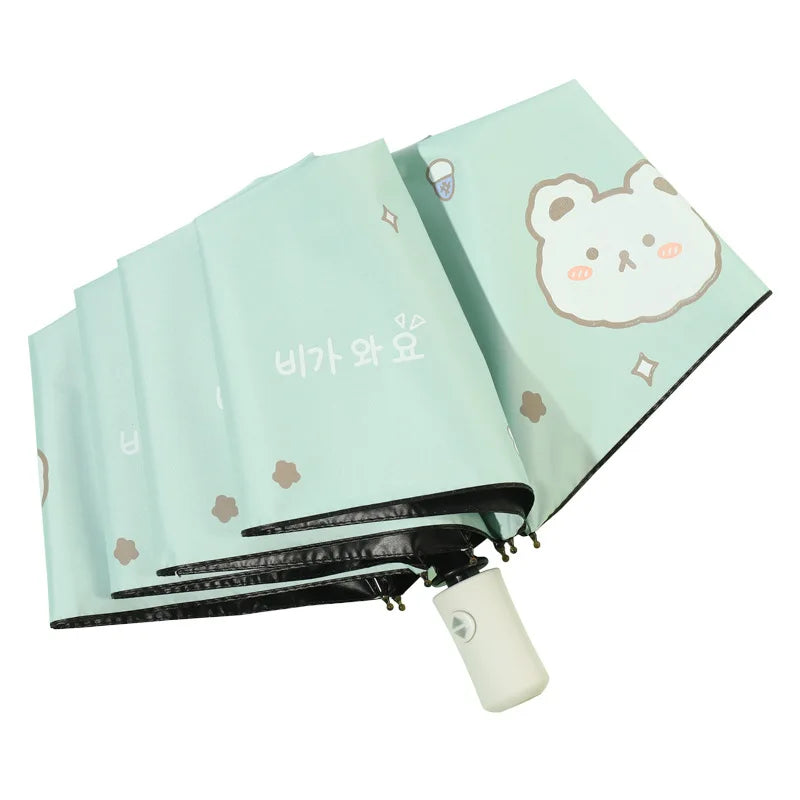 Kawaii Bear Pastel Umbrella