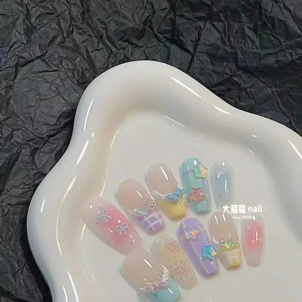 Pastel Princess Press On Nails